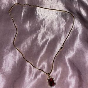 Gold Rhinestone Necklace